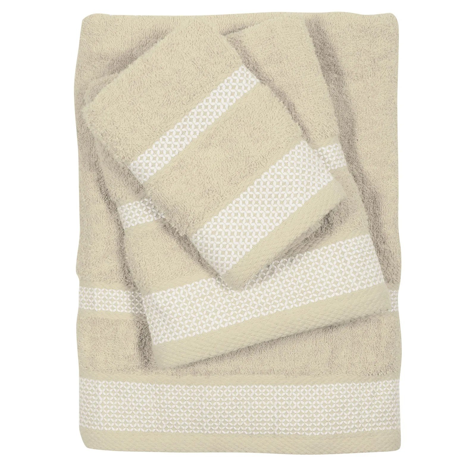 Σετ Πετσέτες 3 Τεμαχίων Das Home 0650