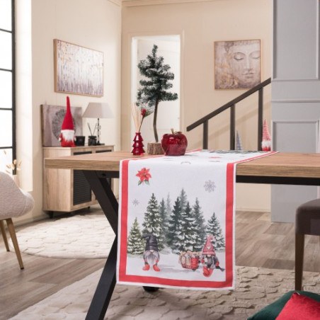 Χριστουγεννιάτικη Τραβέρσα Teoran Siegen - 45x140cm