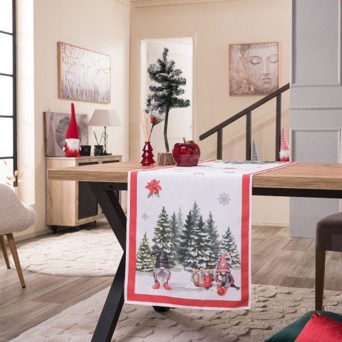 Χριστουγεννιάτικη Τραβέρσα Teoran Siegen - 45x140cm