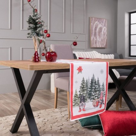 Χριστουγεννιάτικη Τραβέρσα Teoran Siegen - 45x140cm