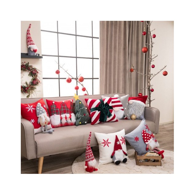 Χριστουγεννιάτικη Μαξιλαροθήκη Teoran Sven 10 -...