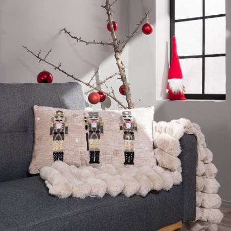 Χριστουγεννιάτικο Μαξιλάρι Teoran Με Γέμιση Molly 14 - 35 x 60 cm