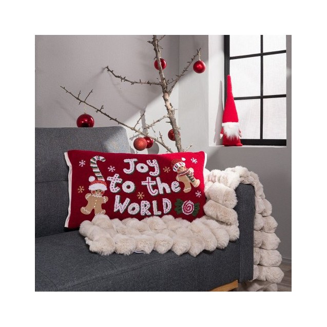 Χριστουγεννιάτικο Μαξιλάρι Teoran Με Γέμιση...