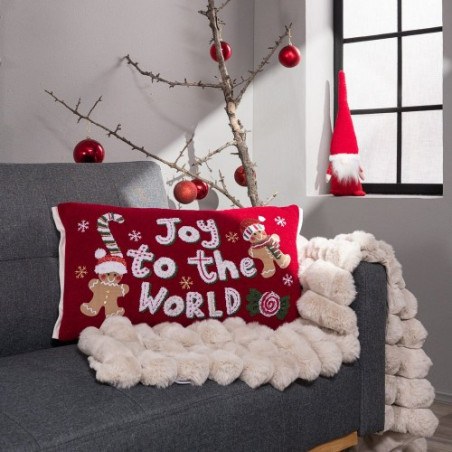 Χριστουγεννιάτικο Μαξιλάρι Teoran Με Γέμιση Molly 19 - 35 x 60 cm