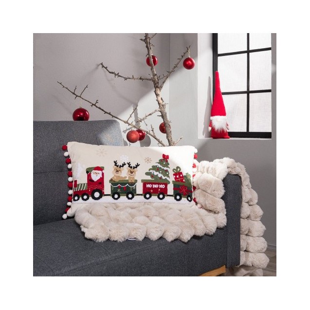 Χριστουγεννιάτικο Μαξιλάρι Teoran Με Γέμιση...