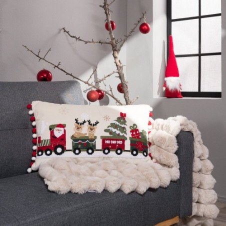 Χριστουγεννιάτικο Μαξιλάρι Teoran Με Γέμιση Molly 18 - 35 x 60 cm