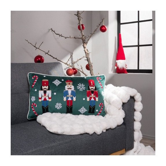Χριστουγεννιάτικο Μαξιλάρι Teoran Με Γέμιση Molly 17 - 35...