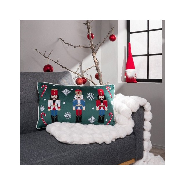 Χριστουγεννιάτικο Μαξιλάρι Teoran Με Γέμιση...