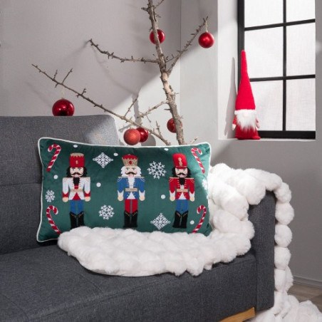 Χριστουγεννιάτικο Μαξιλάρι Teoran Με Γέμιση Molly 17 - 35 x 60 cm