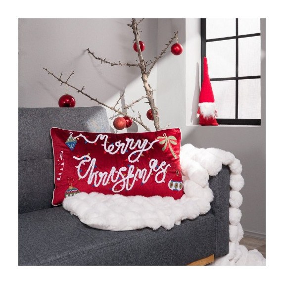 Χριστουγεννιάτικο Μαξιλάρι Teoran Με Γέμιση Molly 20 - 35...