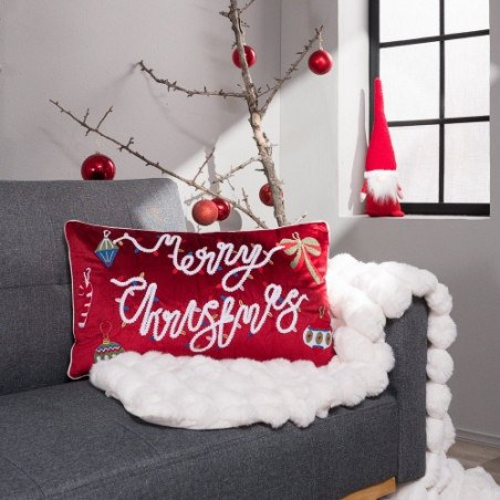 Χριστουγεννιάτικο Μαξιλάρι Teoran Με Γέμιση Molly 20 - 35 x 60 cm