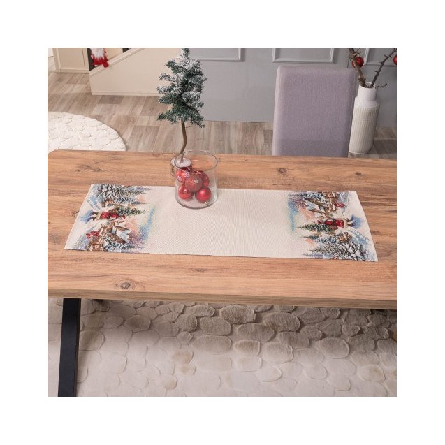 Χριστουγεννιάτικο Καρέ &amp Τραβέρσα Teoran...