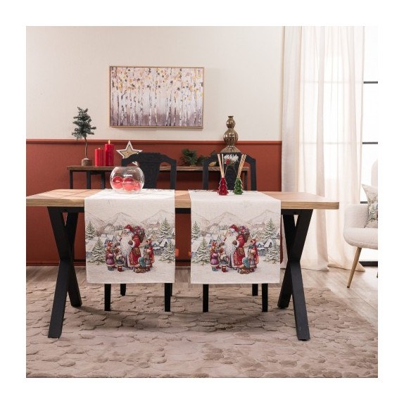 Χριστουγεννιάτικη Τραβέρσα Teoran Millstatt - 45x140cm