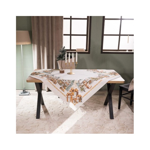 Χριστουγεννιάτικη Τραπεζομάντηλο Teoran...