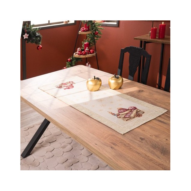 Χριστουγεννιάτικο Καρέ &amp Τραβέρσα Teoran...