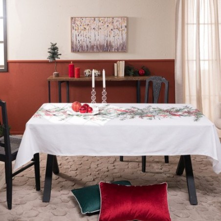 Χριστουγεννιάτικη Τραπεζομάντηλο Teoran Witten - 140x260cm