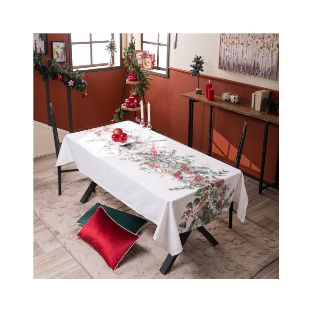 Χριστουγεννιάτικη Τραπεζομάντηλο Teoran Witten...
