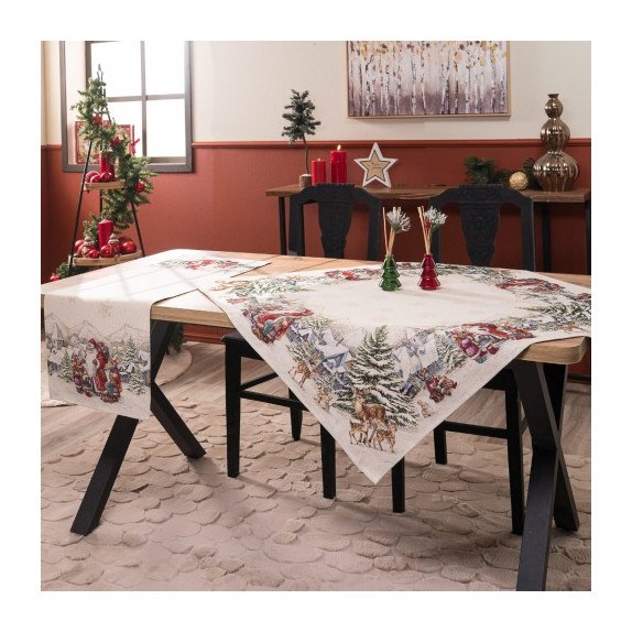 Χριστουγεννιάτικο Καρέ &amp Τραβέρσα Teoran Emden (Σετ...