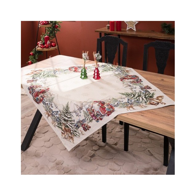 Χριστουγεννιάτικο Καρέ &amp Τραβέρσα Teoran...