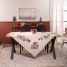 Χριστουγεννιάτικη Τραπεζομάντηλο Teoran Velbert - 140x180cm