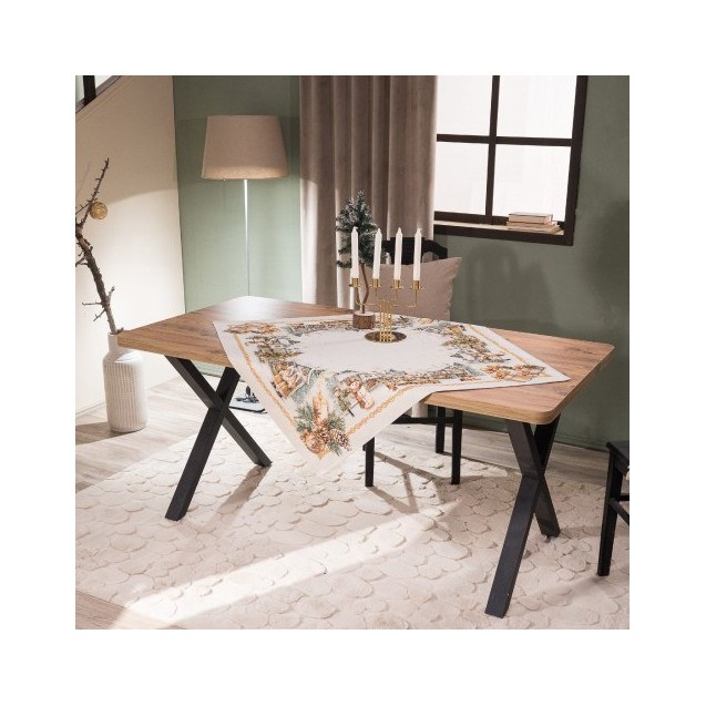 Χριστουγεννιάτικο Καρέ &amp Τραβέρσα Teoran...