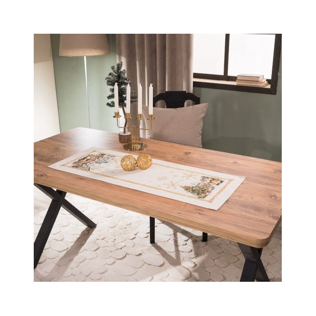 Χριστουγεννιάτικο Καρέ &amp Τραβέρσα Teoran...