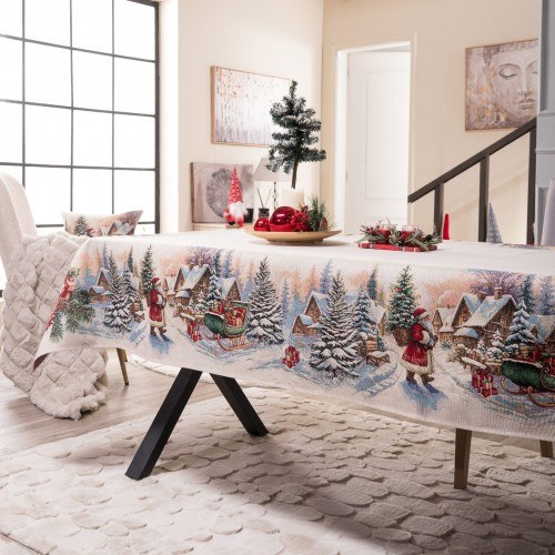 Χριστουγεννιάτικη Τραπεζομάντηλο Teoran Minden - 140x14