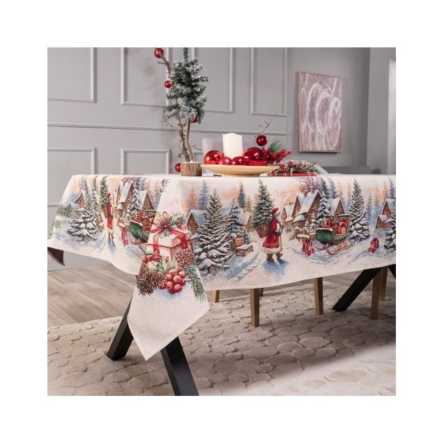 Χριστουγεννιάτικη Τραπεζομάντηλο Teoran Minden...
