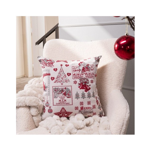 Μαξιλαροθήκη Gilgen - 65x65cm δαπέδου με γέμιση...