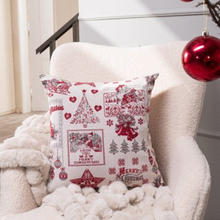 Μαξιλαροθήκη Gilgen - 50x50cm με γέμιση-52018004