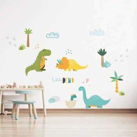 Dinosaurs αυτοκόλλητα τοίχου XL (18315)
