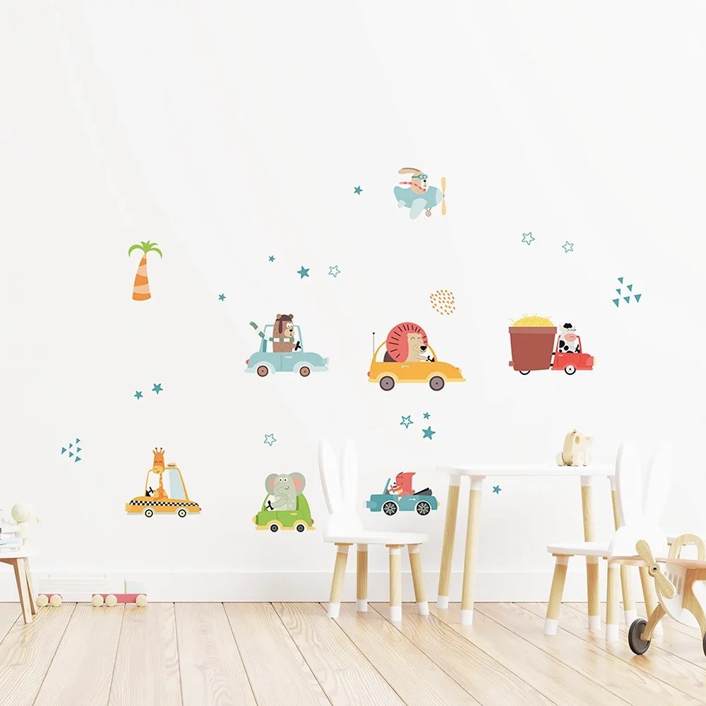Toy Cars αυτοκόλλητα τοίχου L (18120)