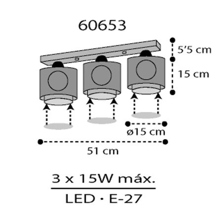 Pirate Island τρίφωτο παιδικό οροφής (60653)
