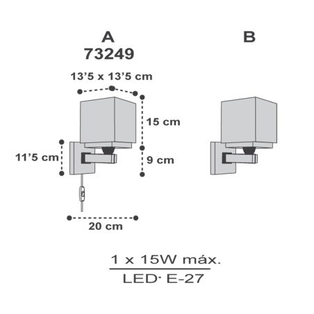 Little Pixel απλίκα τοίχου (63379)