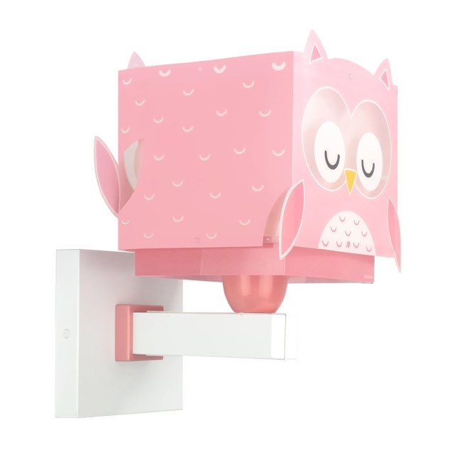 Little Pink Owl απλίκα τοίχου (64489)