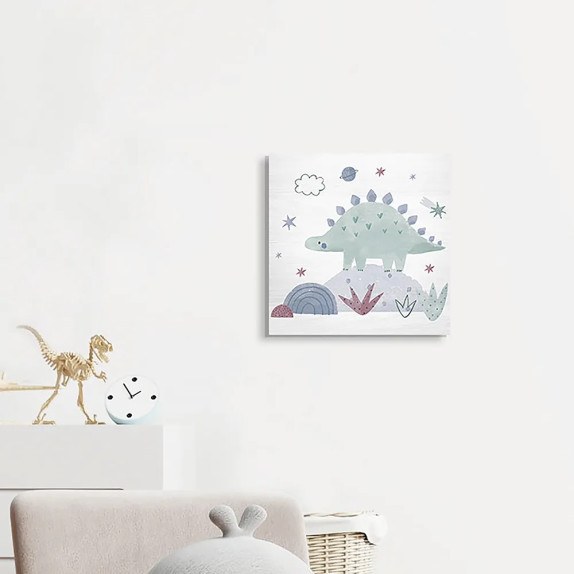 Stegosaurus ξύλινο κάδρο (21224)