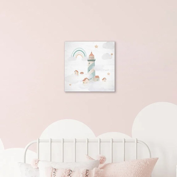 Cloud City ξύλινο κάδρο (21234)