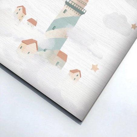 Cloud City ξύλινο κάδρο (21234)