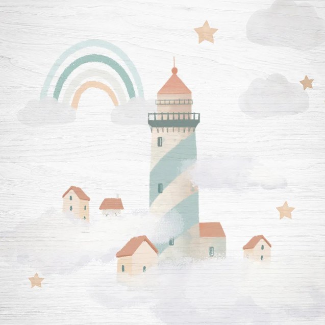 Cloud City ξύλινο κάδρο (21234)