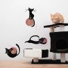 Joyful Cats αυτοκόλλητα τοίχου (54124)