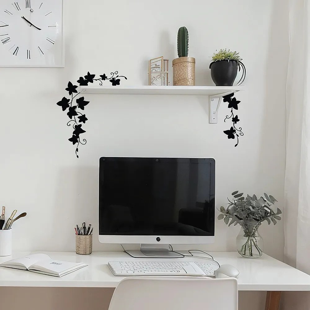 Ivy Silhouette αυτοκόλλητα τοίχου (59182)