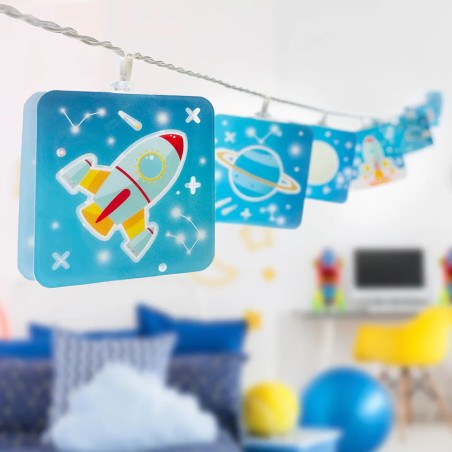 Rocket γιρλάντα παιδικό φωτιστικό (63355)