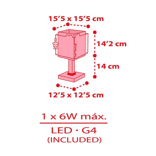 Hello Kitty κομοδίνου φωτιστικό (73261)