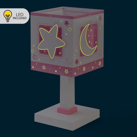 MoonLight Pink επιτραπέζιο φωτιστικό LED (63231NS)