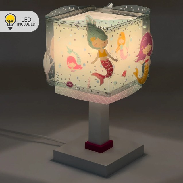 Mermaids επιτραπέζιο παιδικό φωτιστικό (63441N)