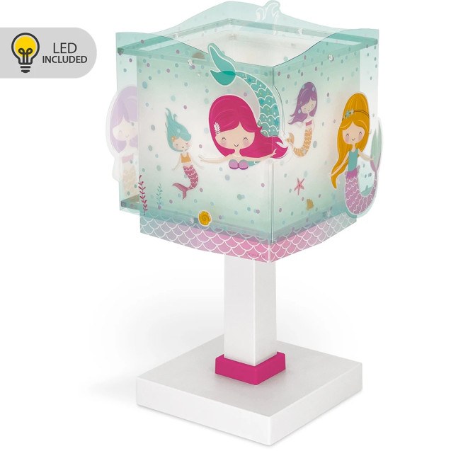 Mermaids επιτραπέζιο παιδικό φωτιστικό (63441N)