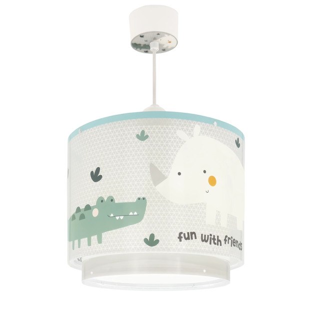 Rhino and Croco παιδικό φωτιστικό οροφής (60622)