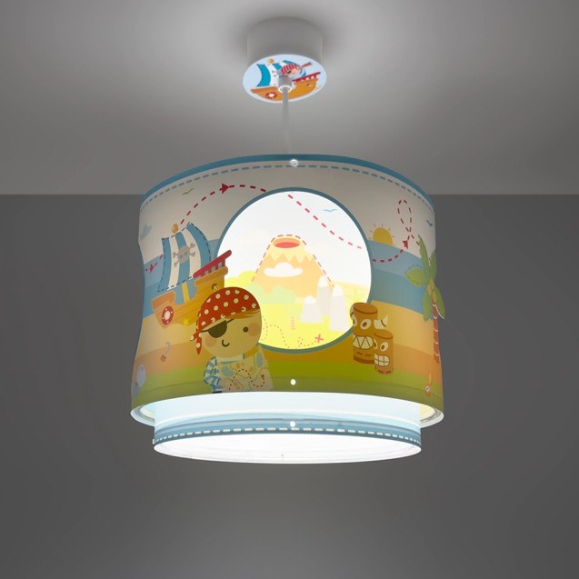 Pirate Island παιδικό φωτιστικό οροφής (60652)