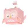 Little Pink Owl παιδικό φωτιστικό οροφής (64482)