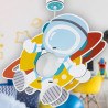 Spaceman MDF παιδικό φωτιστικό οροφής (41347)